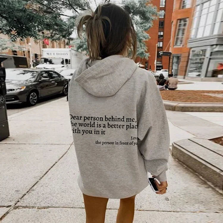 'Dear Person Behind Me' Unisex Sweatshirt(Buy 2 Get VIP Shipping)