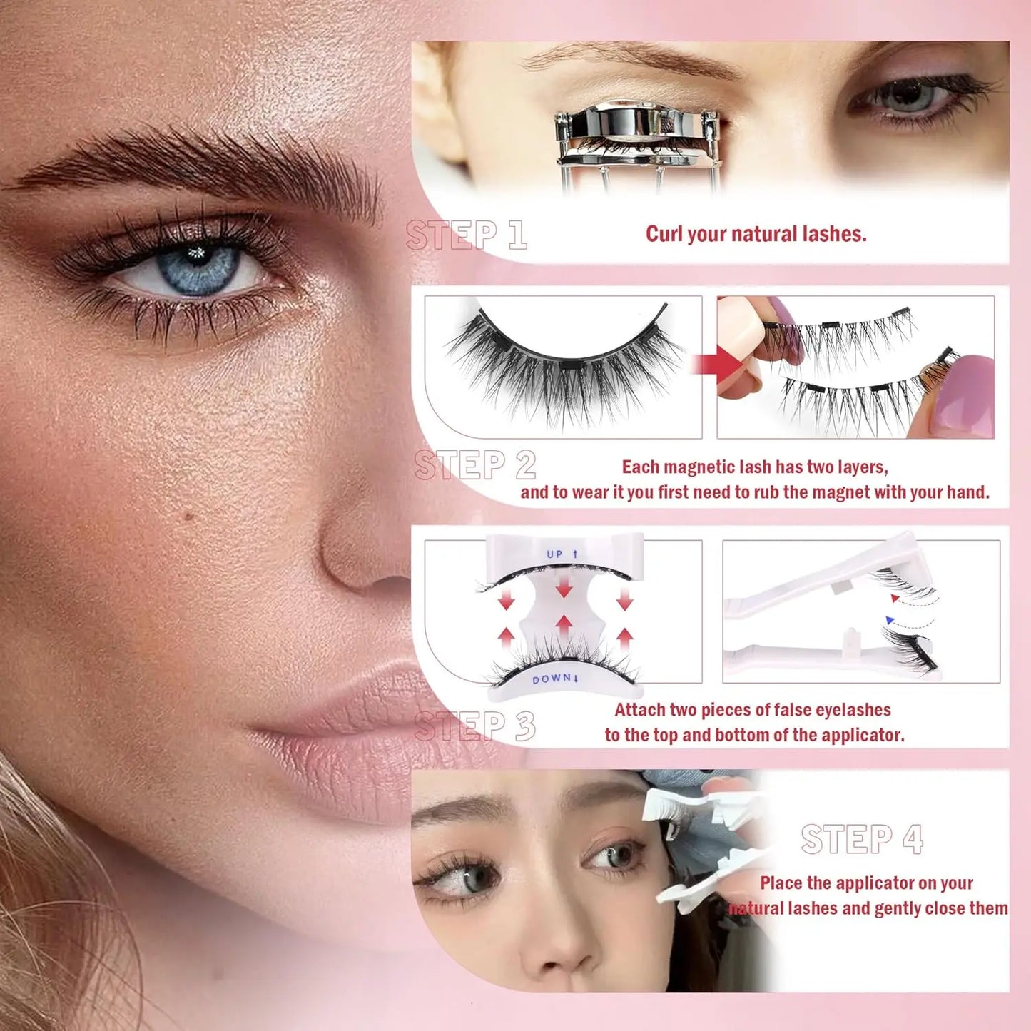 False Eyelashes - Hot Sale 50% Off