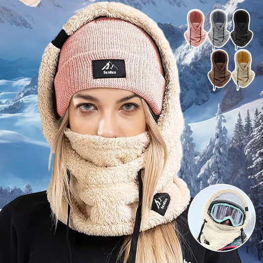 Economicalh - Sherpa Hood Ski Mask - Hot Sale 50%