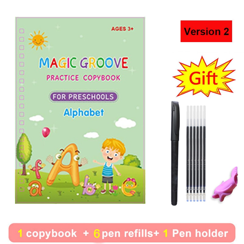 Reusable Grooved Handwriting Workbooks - Hot Sale 50% Off