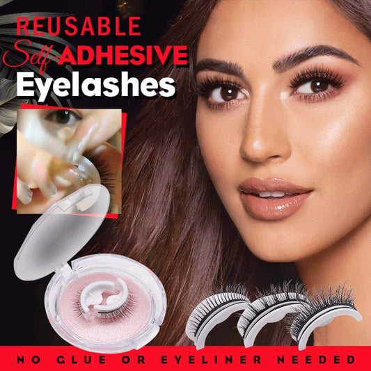 WATERPROOF - SELF-ADHESIVE EYELASHES