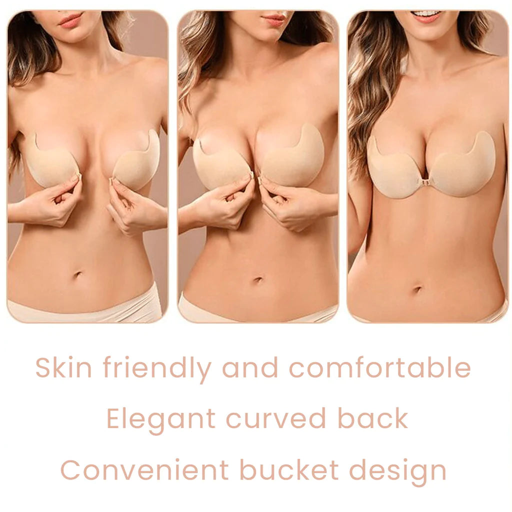 Push Up Strapless Sticky Bra (Buy 1 get 2 free) - Clearance Sale