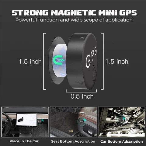 Oveallgo EasyFind Mini Magnetic GPS Tracker