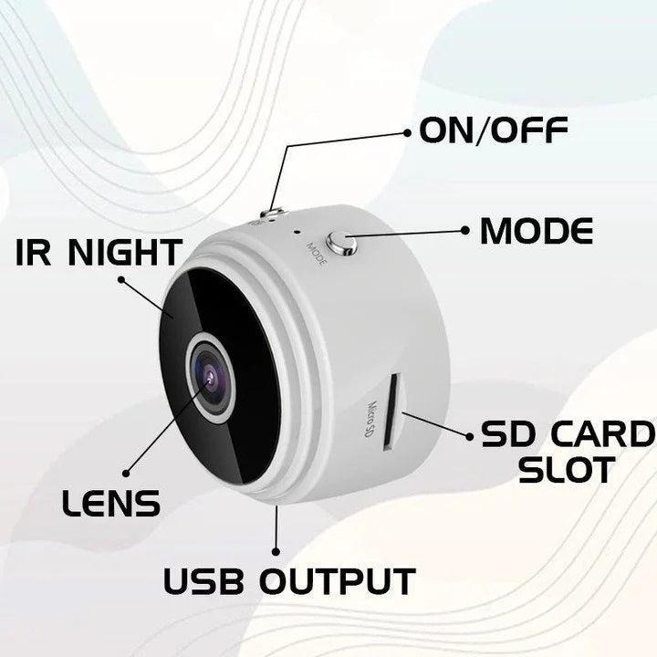 Zone Flex Mini 1080p HD Wireless Magnetic Security Camera - (Last Day Promotion- SAVE 48% OFF)