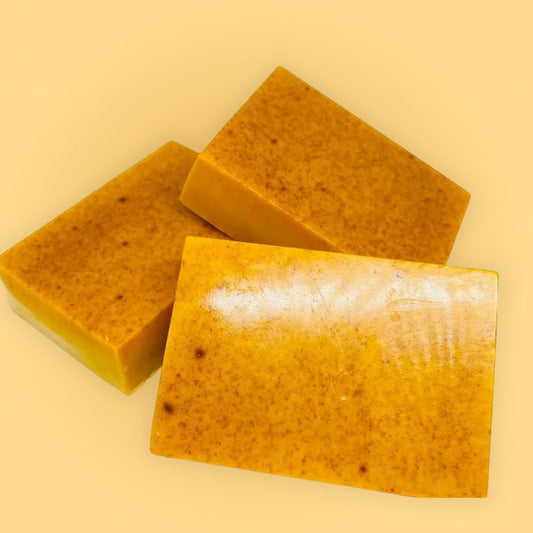 Lemon turmeric & kojic acid brightening soap