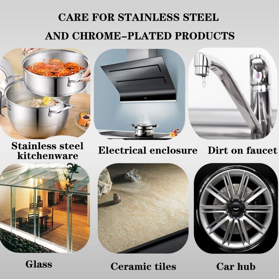 Magical Nano-Technology Stainless Steel Cleaning Paste-SURFACE SAFE, NO RESIDUE