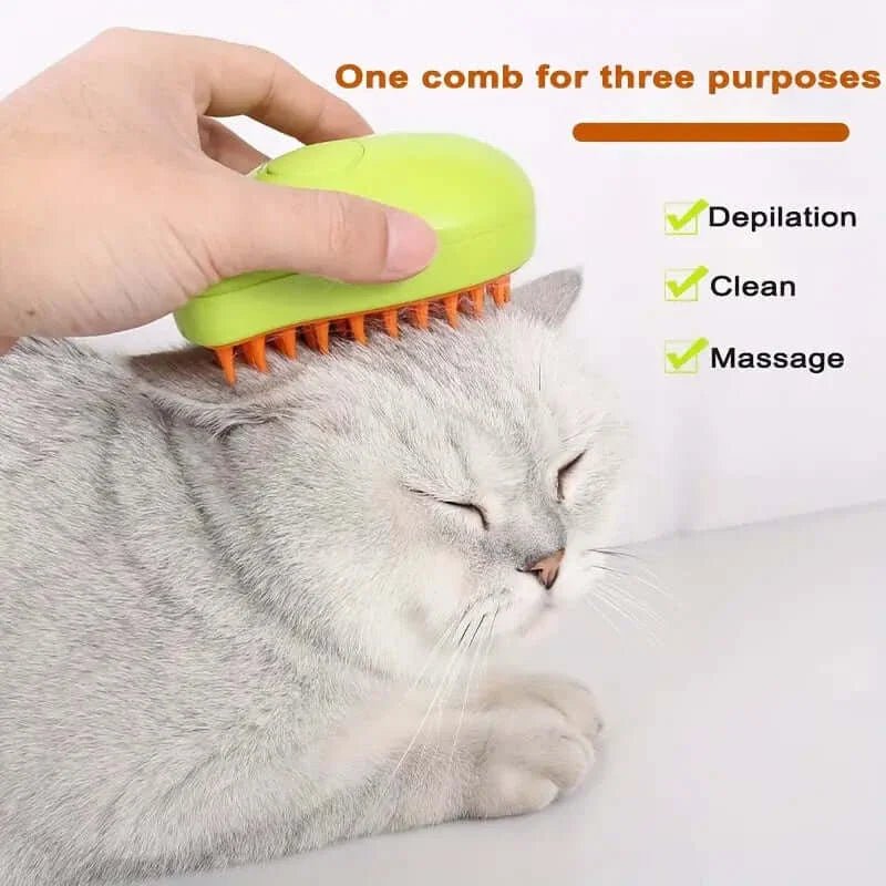 Steam Brush Electric Sprayer for Massage Pet Grooming tool