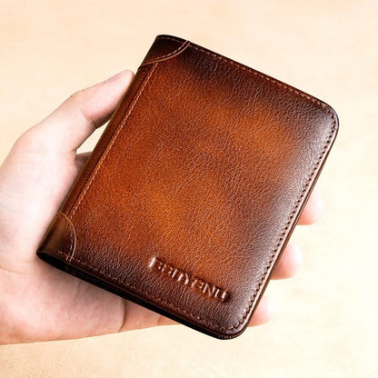 Multi-functional RFID Blocking Waterproof Durable Genuine Leather Wallet - Last Day 49% OFF