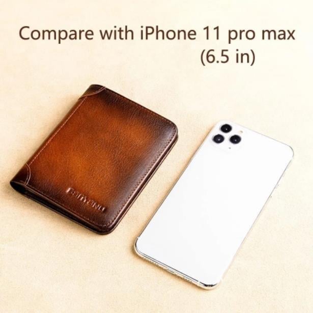 Multi-functional RFID Blocking Waterproof Durable Genuine Leather Wallet - Last Day 49% OFF