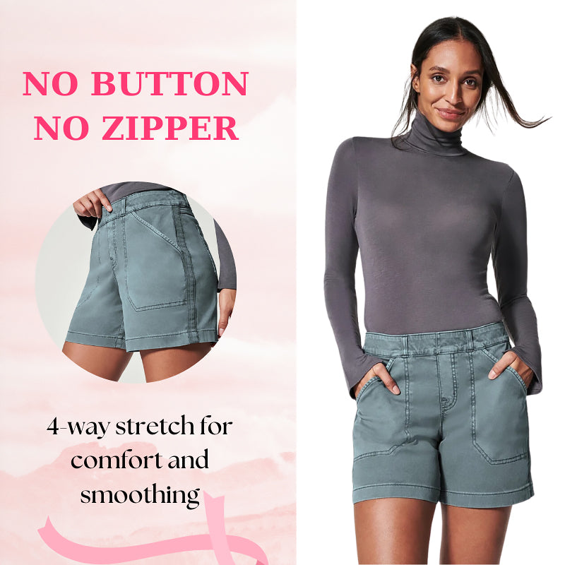 New Arrival Women Stretch Twill Shorts - Hot Summer 2023