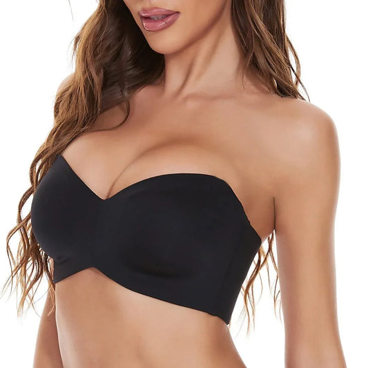 PLUS SIZE Promotion-Detachable-Strap Bandeau Bra