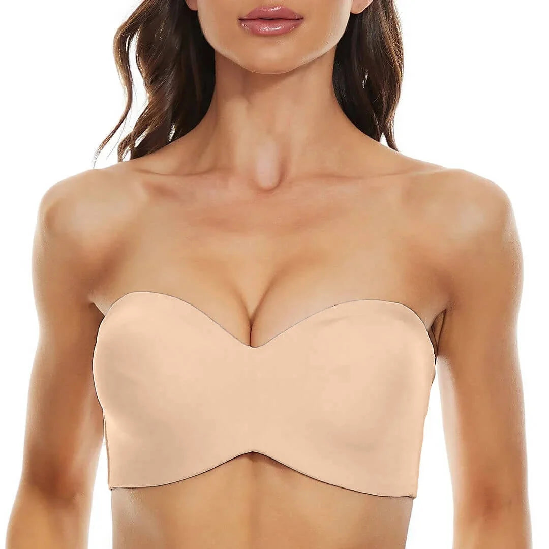 PLUS SIZE Promotion-Detachable-Strap Bandeau Bra