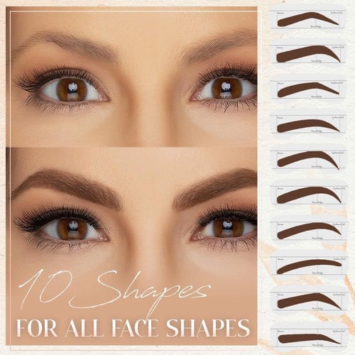 Perfect Brows Stencil & Stamp Kit -  Hot Sale 50% Off