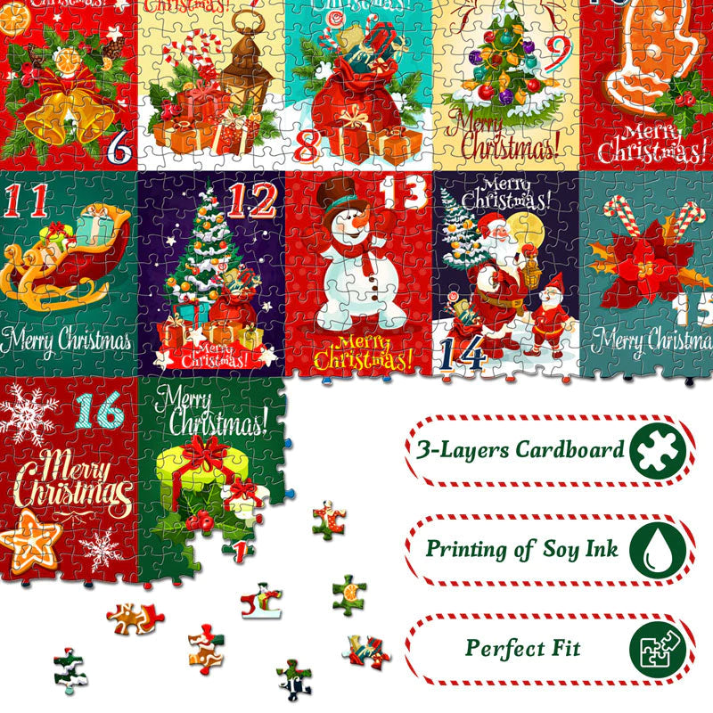 Bboldin 2023 Advent Calendar Jigsaw Puzzle 1000 Pieces