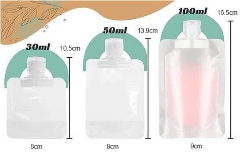 Portable Travel Fluid Packing Bag