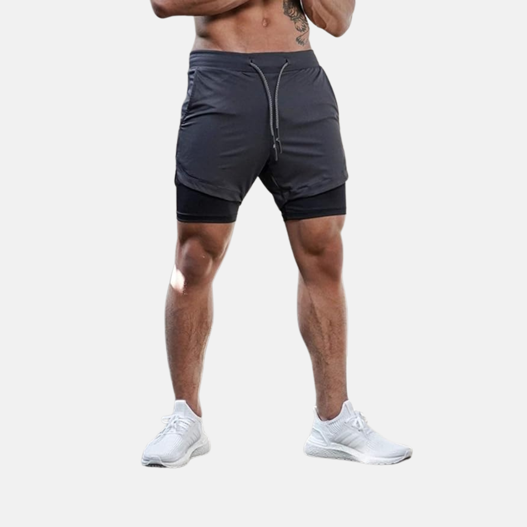 2 in 1 RUNNING SHORTS