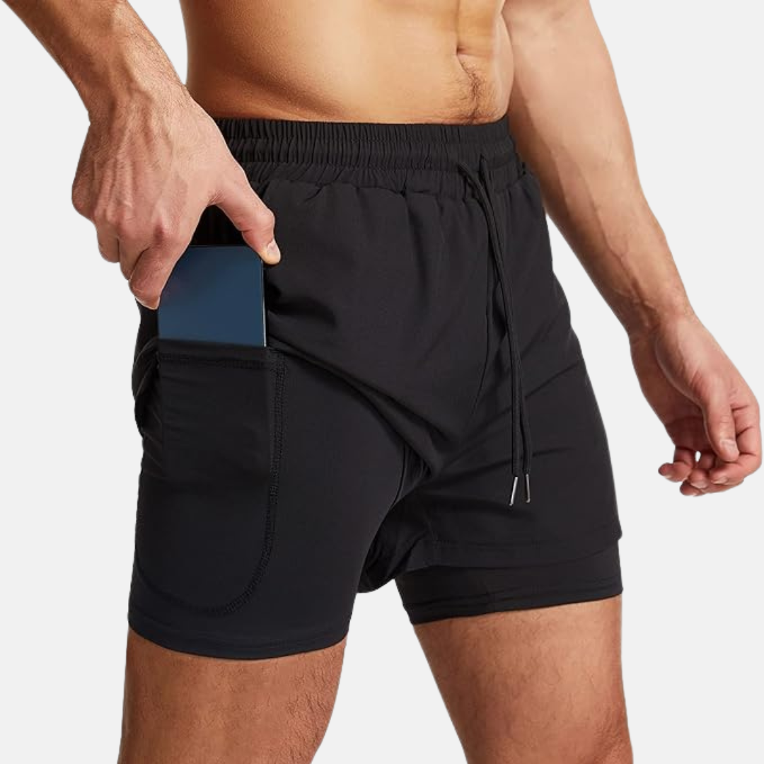 2 in 1 RUNNING SHORTS