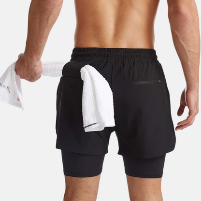 2 in 1 RUNNING SHORTS