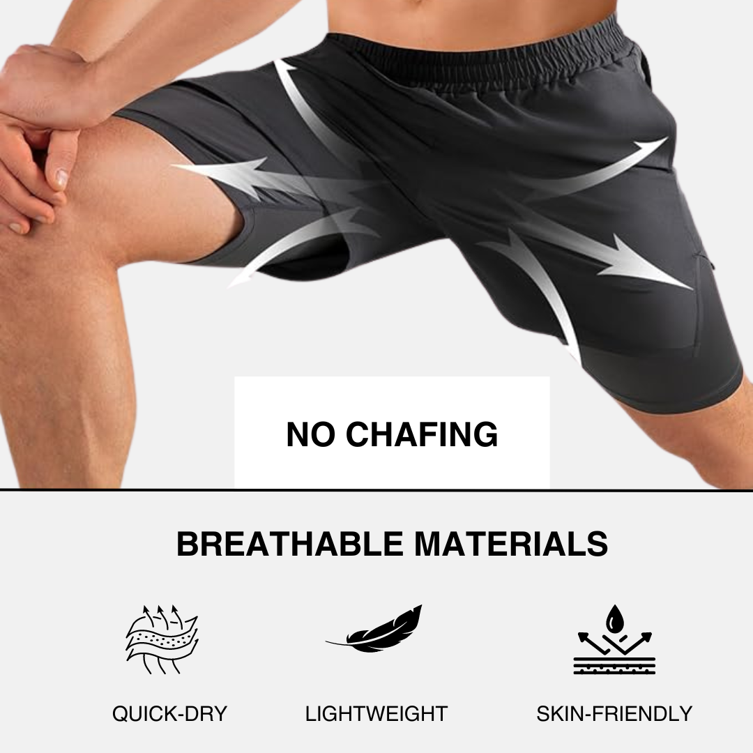 2 in 1 RUNNING SHORTS