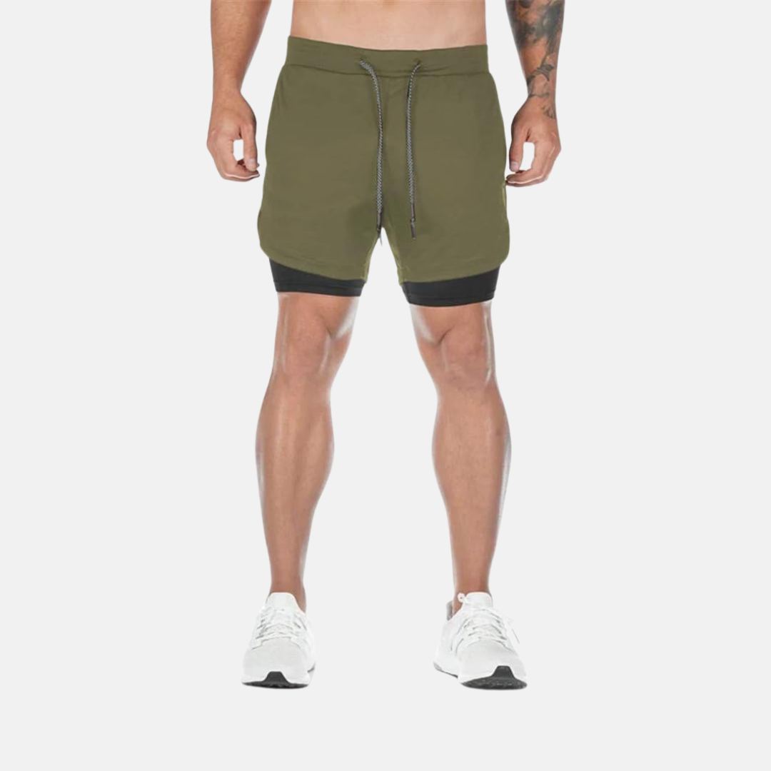 2 in 1 RUNNING SHORTS