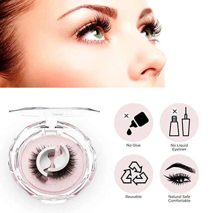 Reusable Adhesive Eyelashes (3 Vip Shipping) Last Day 70% OFF