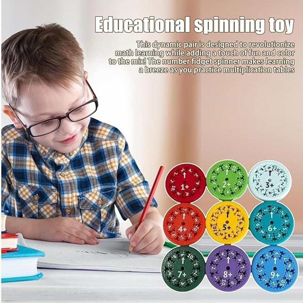 Educational Math Fidget Spinner - Hot Sale 50% Off