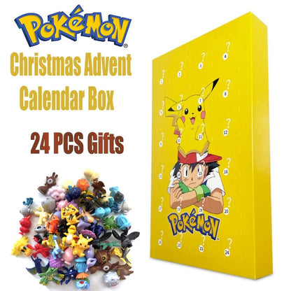 24 Pcs Pokemon Advent Calendar