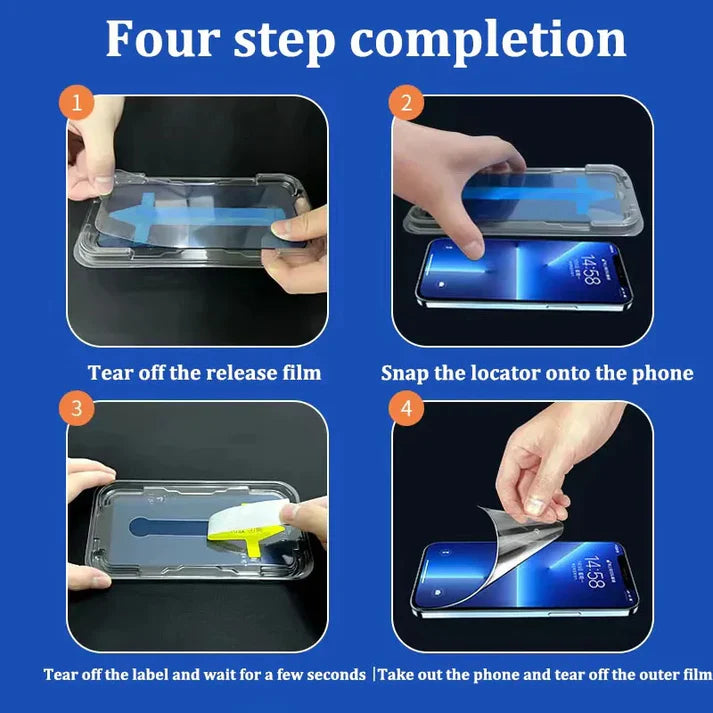 CrystalShield Screen Protector - Without Bubbles Dust Free