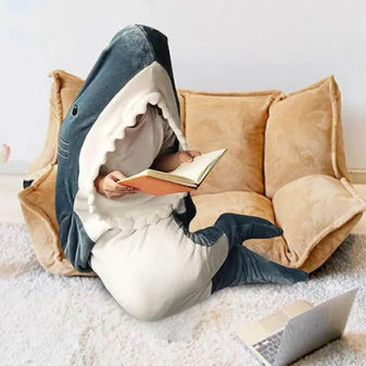 The Wearable Shark Blanket by PLUSHY'Z