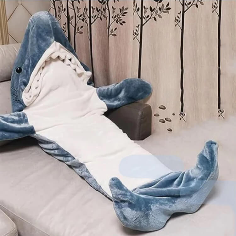 The Wearable Shark Blanket by PLUSHY'Z