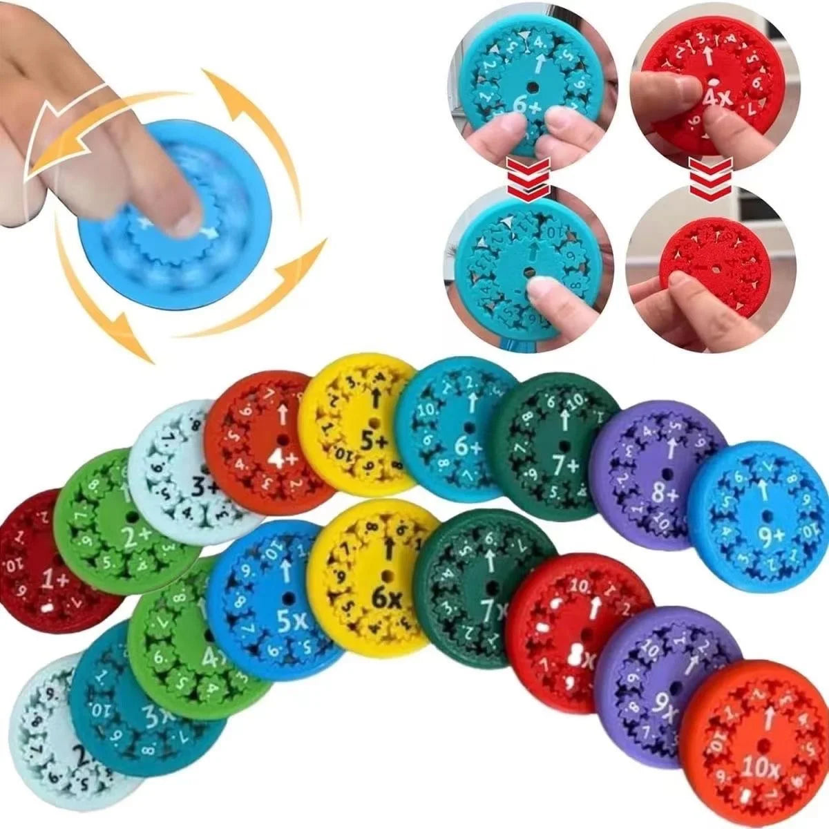 Educational Math Fidget Spinner - Hot Sale 50% Off