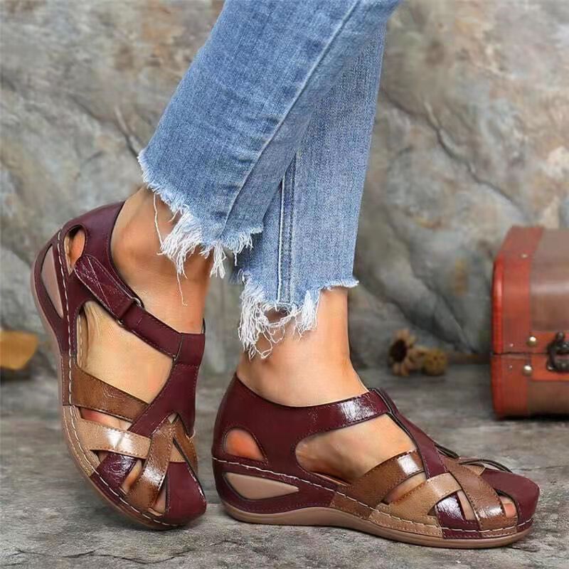 Comfort Vintage Leather Orthopedic Sandals - Last Day Promotion 60% OFF