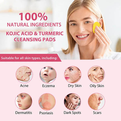 Turmeric Kojic Acid Pads - Hot Sale 50% Off