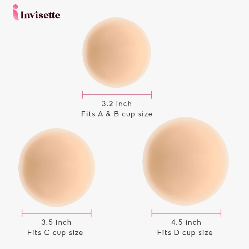 Invisette - Seamless Non-adhesive Silicone Nipple Cover- LAST DAY 80% OFF