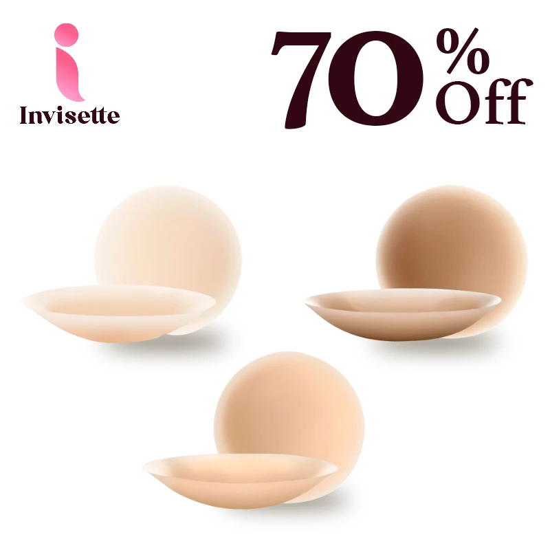 Invisette - Seamless Non-adhesive Silicone Nipple Cover- LAST DAY 80% OFF