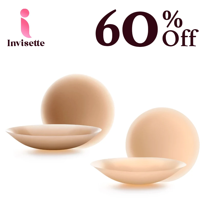 Invisette - Seamless Non-adhesive Silicone Nipple Cover- LAST DAY 80% OFF