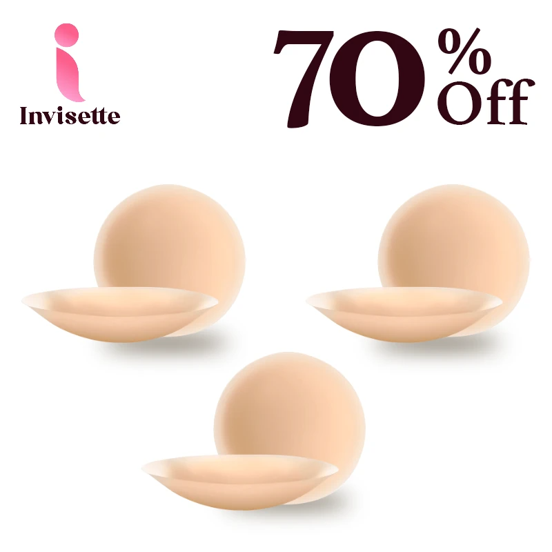 Invisette - Seamless Non-adhesive Silicone Nipple Cover- LAST DAY 80% OFF