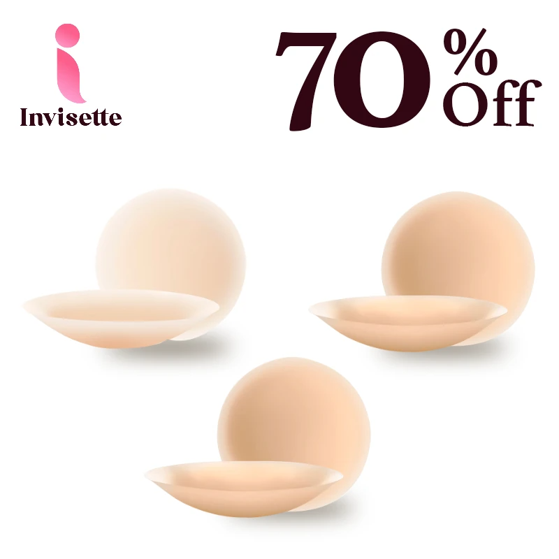 Invisette - Seamless Non-adhesive Silicone Nipple Cover- LAST DAY 80% OFF