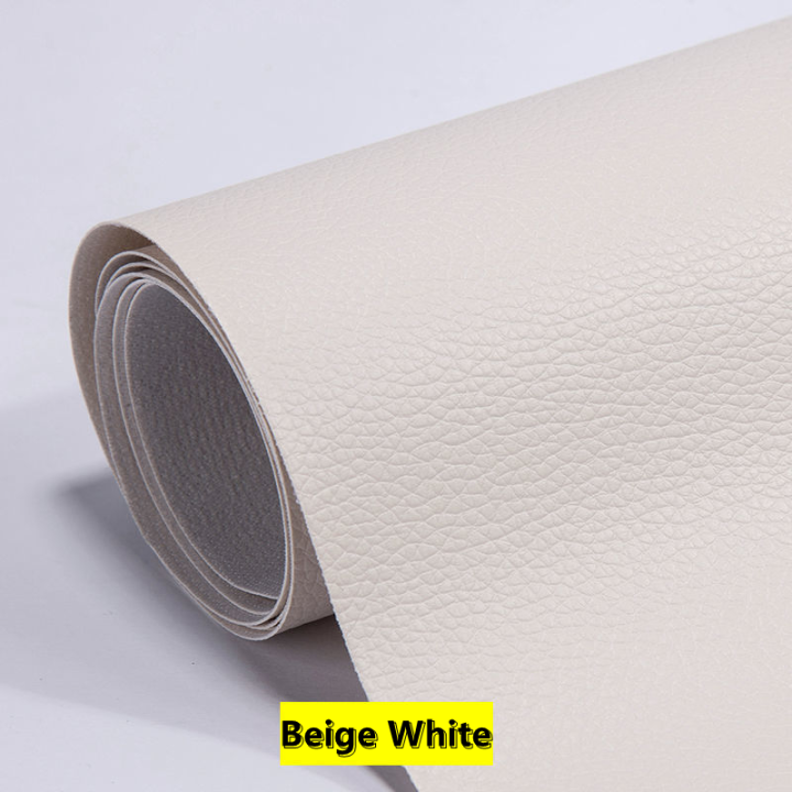 Self-Adhesive Leather Refinisher Cuttable Sofa Repair.