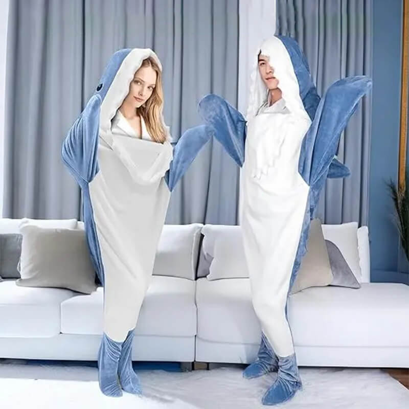 The Wearable Shark Blanket by PLUSHY'Z