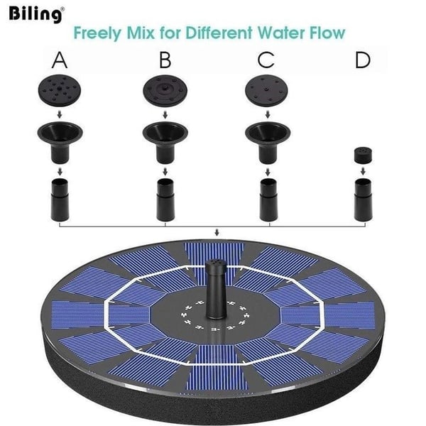 Solar-Powered Bird Fountain Kit-Last Day 75% OFF