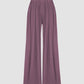 Solid Elastic Waist Wide Leg Pants (Buy 2 VIP Shipping)