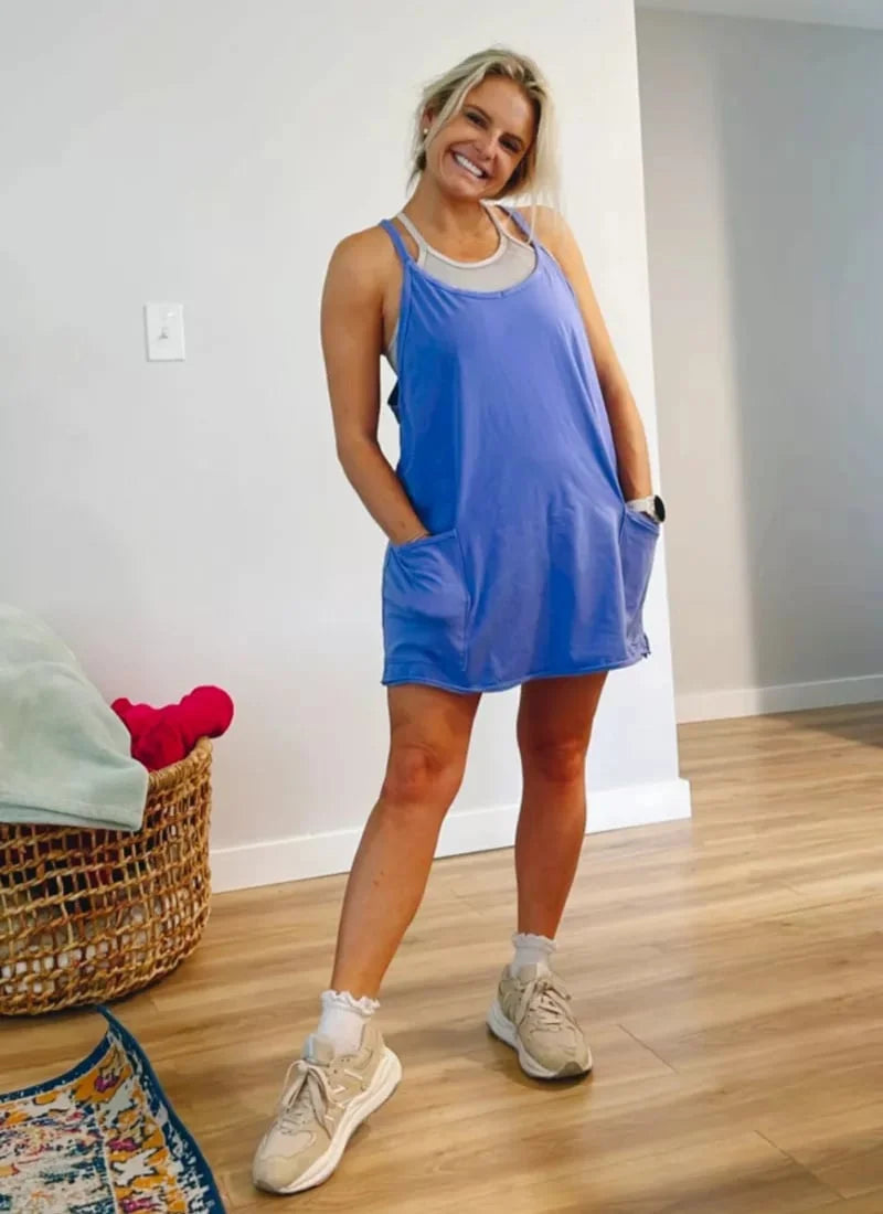 Summer Wide Mini Dress BUY 2 VIP SHIPPING - (Last Day Promotion 49% OFF)