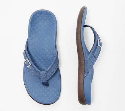 THONG SANDALS WITH BUCKLE DETAIL - Buy 2 Vip Shipping (2023 Flash Sale 50% OFF)