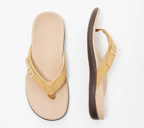 THONG SANDALS WITH BUCKLE DETAIL - Buy 2 Vip Shipping (2023 Flash Sale 50% OFF)