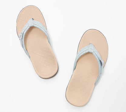 THONG SANDALS WITH BUCKLE DETAIL - Buy 2 Vip Shipping (2023 Flash Sale 50% OFF)