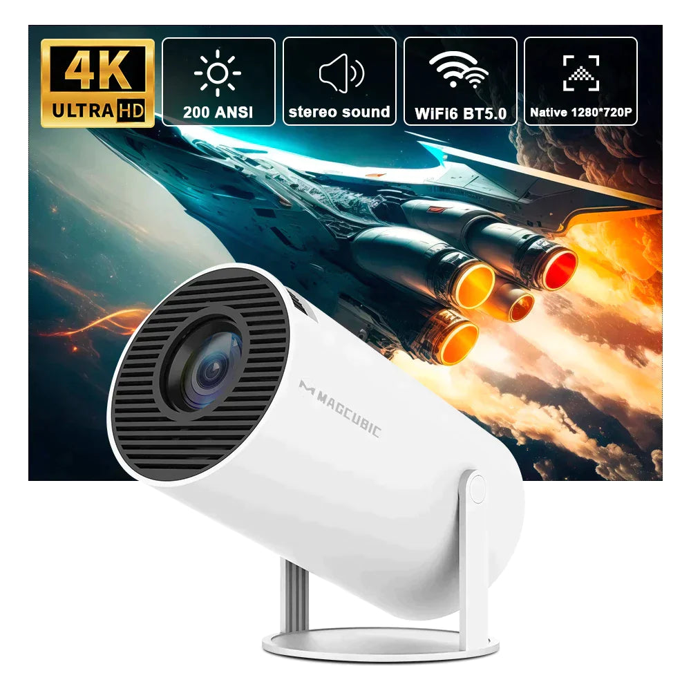 Vsnatched - Portable 4K Mini Projector- Hot Sale 50% Off