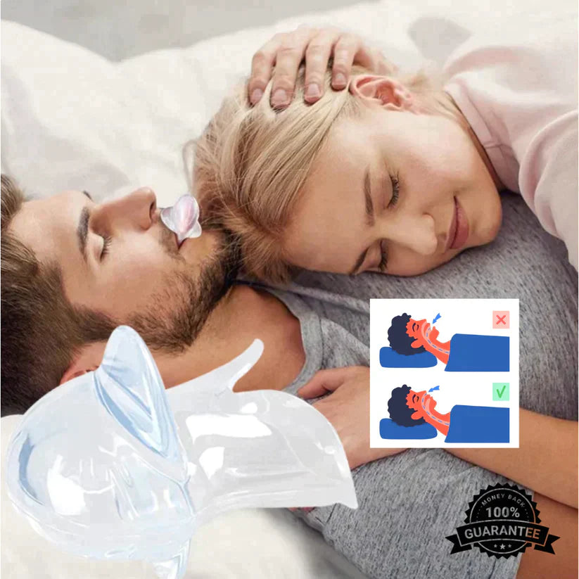 Snore Stop - SleepEase Mouthguard 2024 New Year Hot Sale 70% OFF