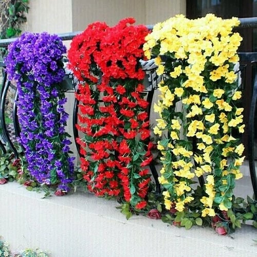 Vivid Artificial Hanging Orchid Bunch ( BUY 5 FREE SHIPPING ) - LAST DAY $9.99