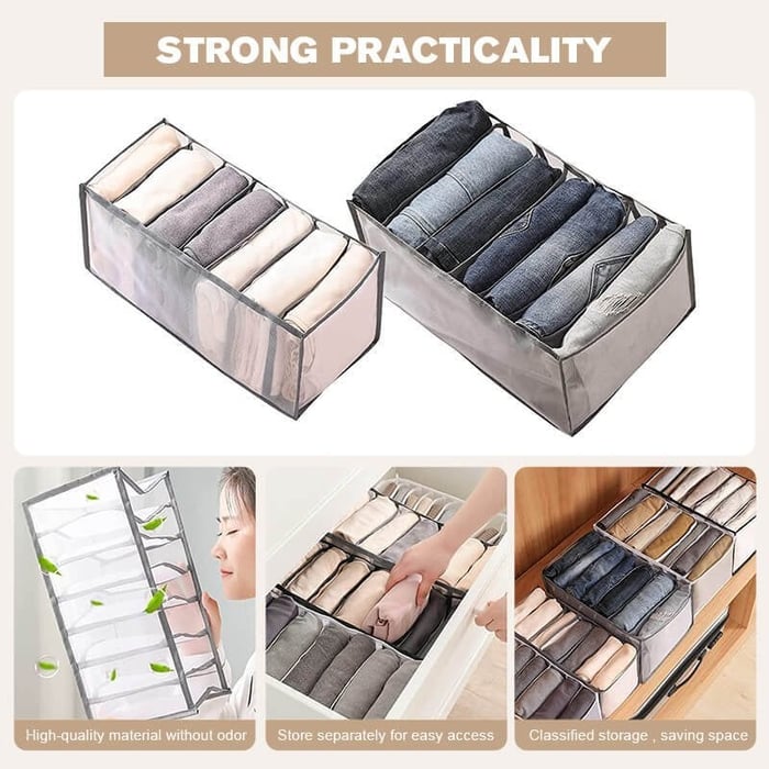 Wardrobe Clothes Organizer & Buy 6 Get Extra 20% OFF -  Last Day 70% OFF